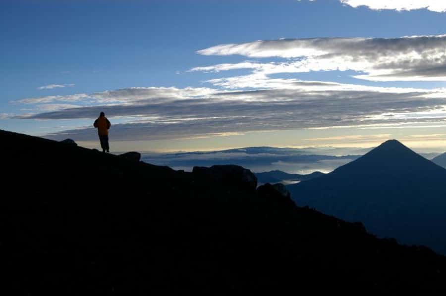 1 Day Acatenango Volcano Hike from Antigua - The first hour through corn and mountain farms