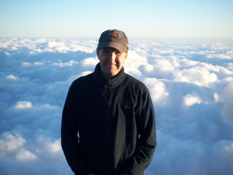 1 Day Acatenango Volcano Hike from Antigua - The first big views above the trees