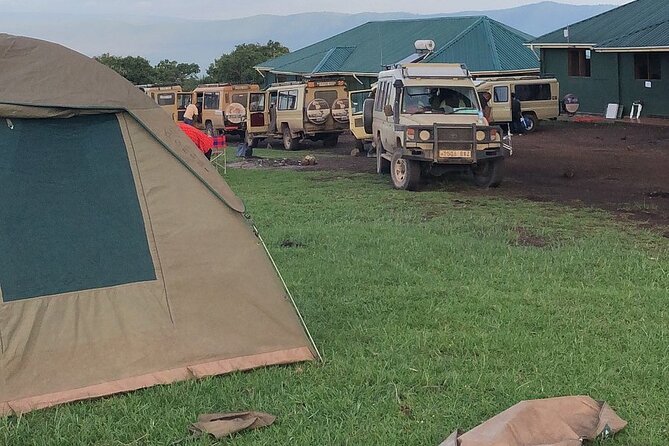 3-Day Ngorongoro Crater Manyara and Tarangire Safari from Arusha - Camping, comfort and what to pack