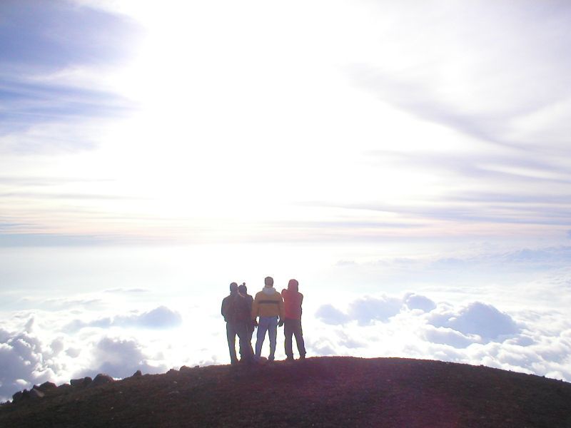 Acatenango Volcano 2-Day Hike - Watching Fuego from the mountainside