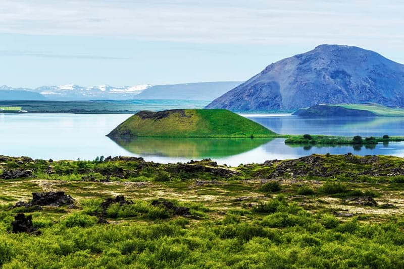 Akureyri Port: Myvatn Nature Baths & Godafoss Waterfall Tour - Goðafoss, the waterfall with a political past