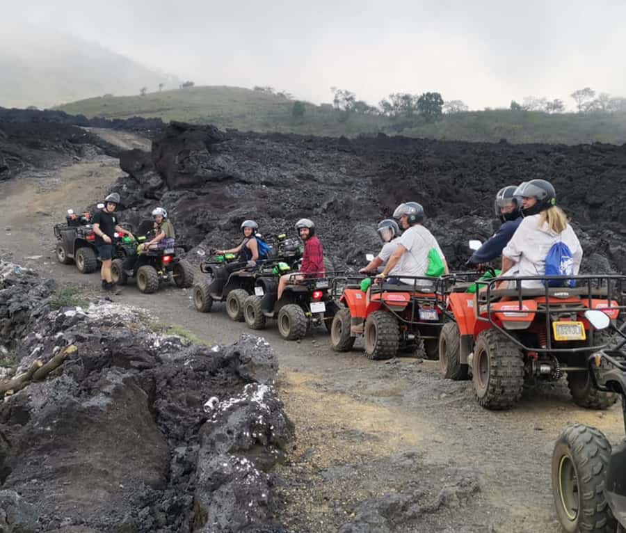 Antigua: Pacaya Volcano ATV Tour - Forest trails, villages, and the first burst of speed