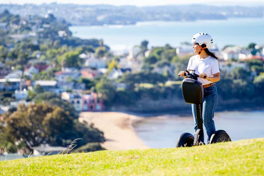 Auckland: Segway to North Head Volcano Summit - Learning to ride before the real route