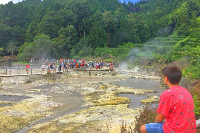 Azores: Shore Excursion Furnas - Crater volcano and hot springs - Choose your thermal bath carefully