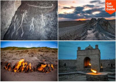 Baku: Gobustan/Absheron guided tour with lunch and tickets
