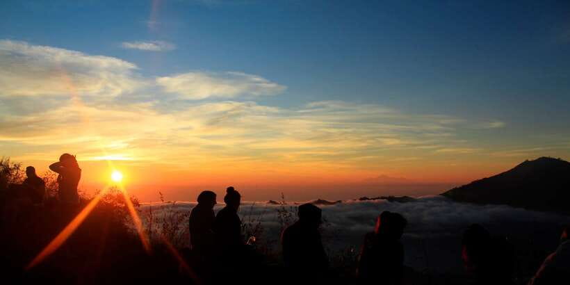 Bali: 2-Day Sunset and Sunrise Camping at Mt. Batur - The afternoon climb to 1,500 meters