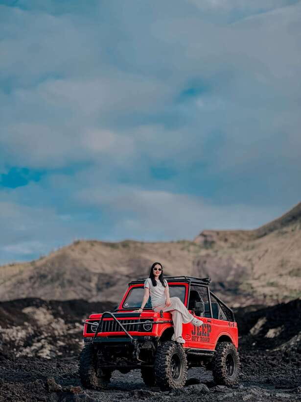 Bali: Hidden Waterfall & Mt. Batur Sunset Jeep Private Tour - From Ulu Petanu Waterfall to Mount Batur’s black lava