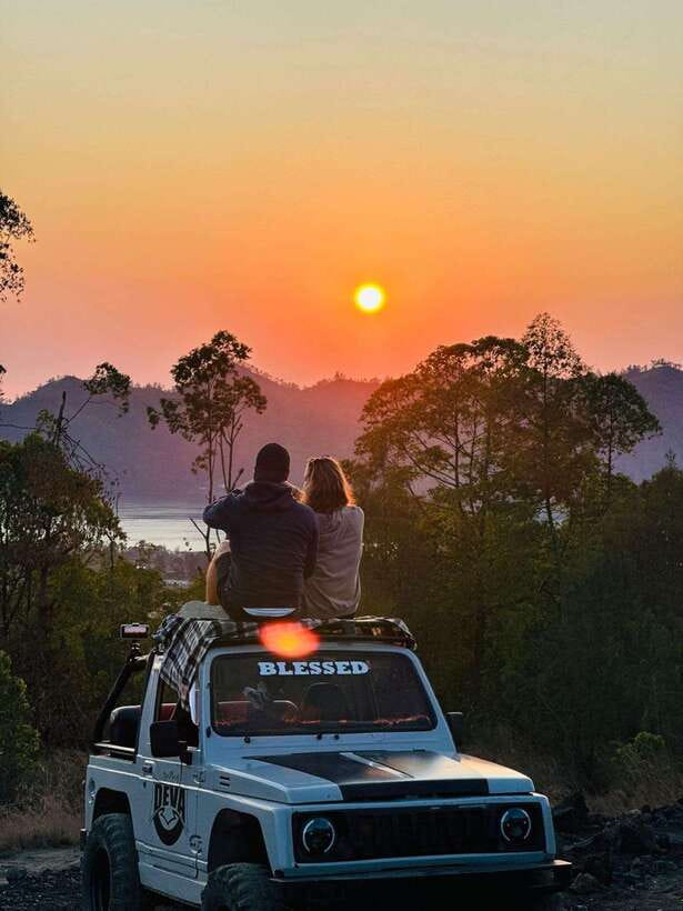 Bali: Mount Batur Jeep Sunrise With Hotspring Option - A rough-road sunrise on Mount Batur