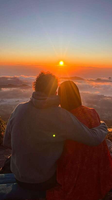Bali: Mount Batur Jeep Sunrise With Hotspring Option - Black Lava, 45 minutes among volcanic rock
