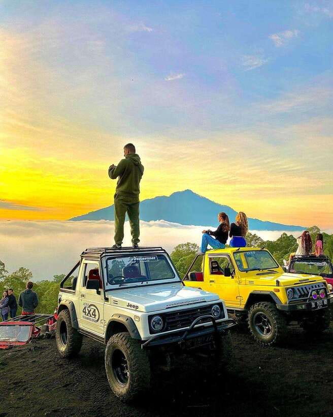 Bali: Mount Batur Jeep Sunrise With Hotspring Option - What the $7 price really offers