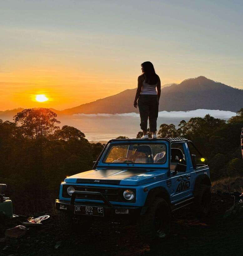 Bali: Mount Batur Jeep Sunrise With Hotspring Option - What to bring for a comfortable morning