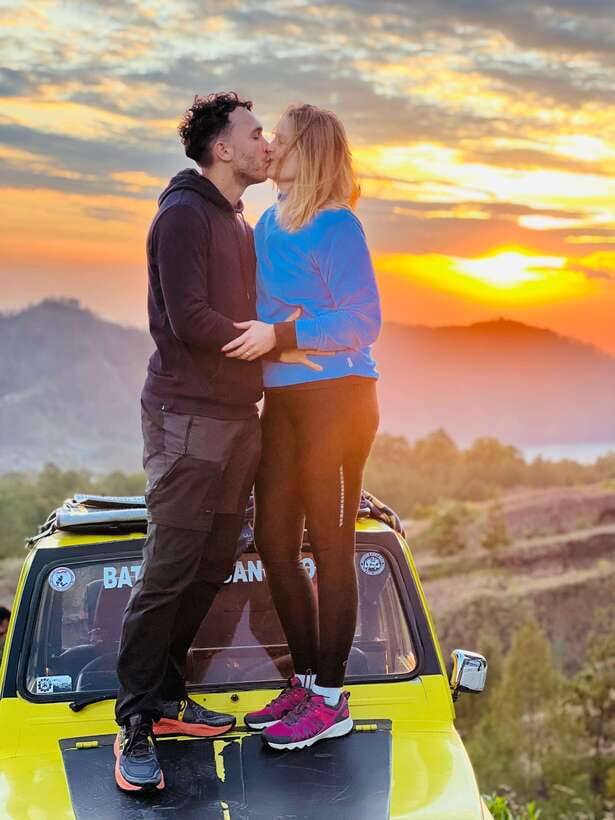 Bali: Mount Batur Jeep Sunrise with Transfers & Breakfast - The black lava fields after sunrise