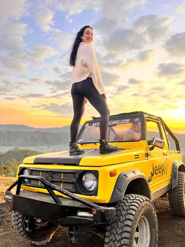 Bali: Mount Batur Jeep Sunrise with Transfers & Breakfast - Batur Natural Hot Spring and Lake Batur views