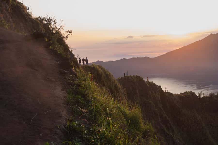 Bali: Mount Batur Sunrise Hike and Hidden Waterfall - The Mount Batur hike: steep, sandy, and worth preparing for
