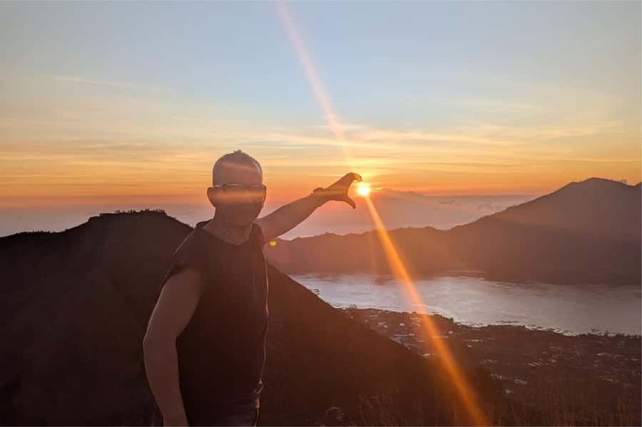 Bali: Mount Batur Sunrise Hike Including Transfer & All Cost - Exploring the caldera and black lava fields