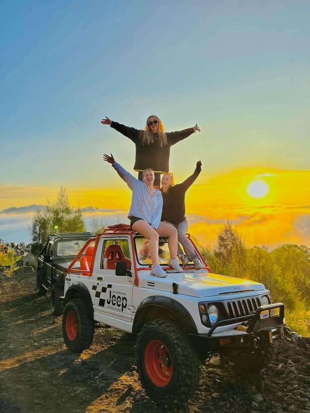 Bali: Mount Batur Sunrise Jeep and Black Lava With Breakfast - Black Lava: Mount Batur’s rougher side
