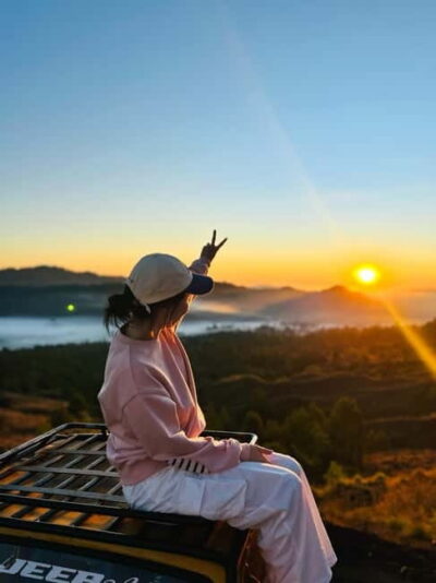 Bali: Mount Batur Sunrise Jeep Tour with Optional Activities