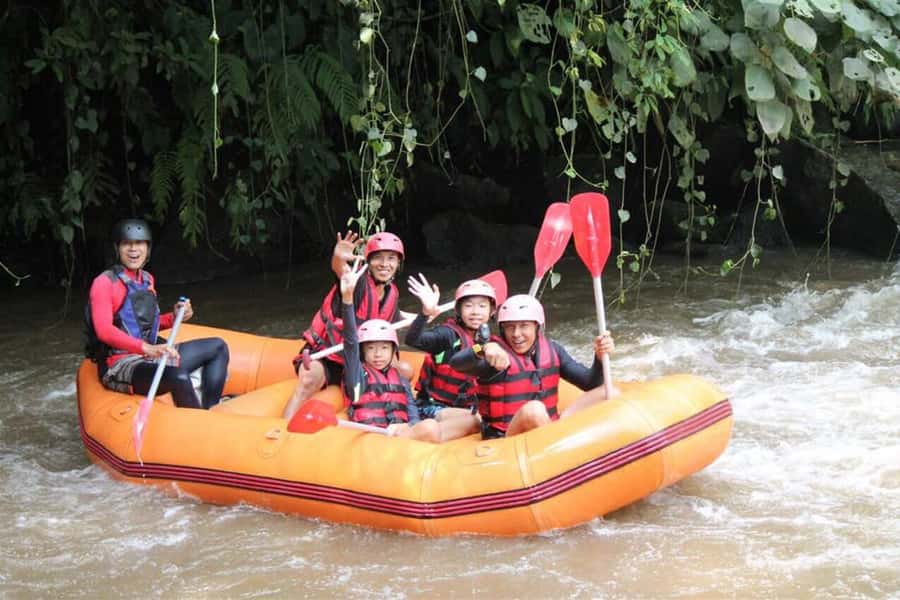 Bali: Mount Batur Sunrise Trek and White Water Rafting - Ayung River rafting through Bali’s interior