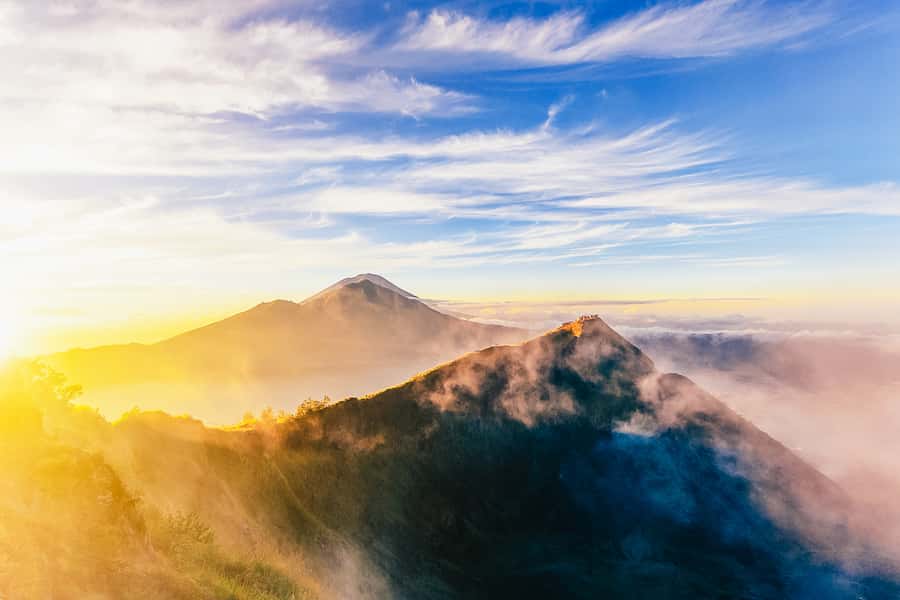 Bali: Mount Batur Sunrise Trek and White Water Rafting - The two-hour climb to 1,717 meters