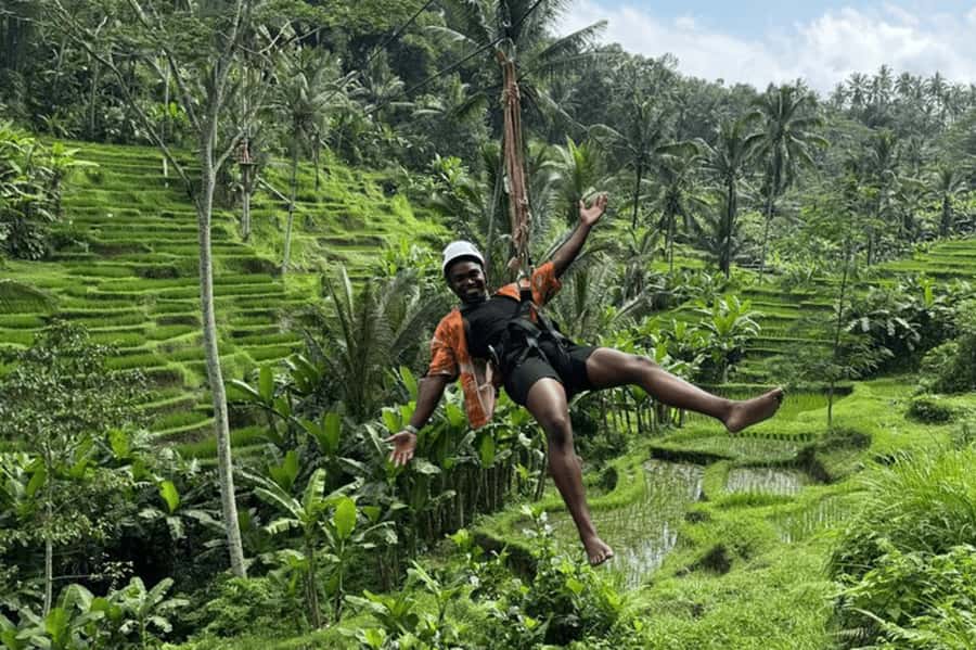Bali: Mount Batur Sunrise Trek & Ubud Zip-Line Adventure - Sunrise breakfast above Lake Batur
