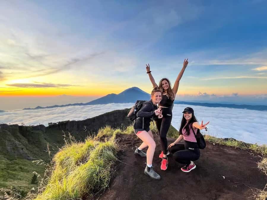 Bali: Mount Batur Sunrise Trek & Ubud Zip-Line Adventure - From volcano trail to Ubud zip-line