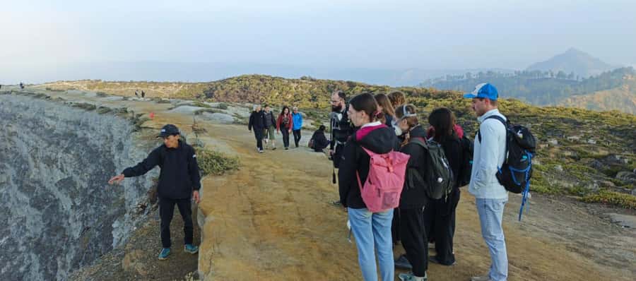 Bali or Banyuwangi: Mount Ijen Blue Fire Hiking - The crater, sunrise, and the restricted blue fire view