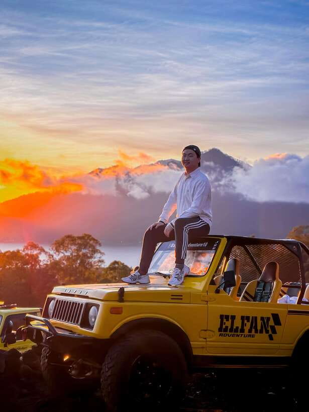 Bali: Shared Mount Batur Jeep Sunrise with Hot Springs - Coffee, tea, and the trip back