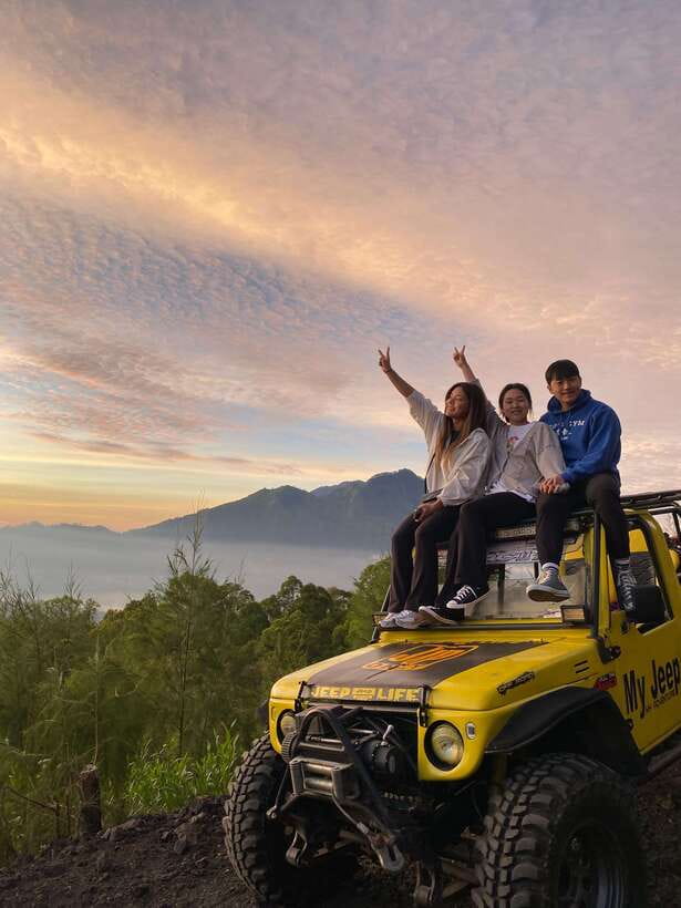 Bali: Sunset Mount Batur Jeep and Hot Spring All Inclusive - Starting at Jalan Tukad Bungbung
