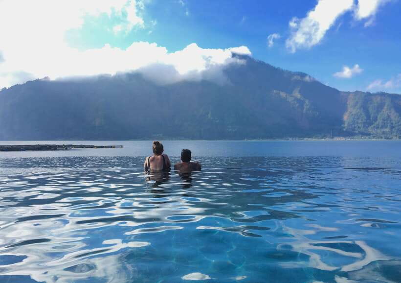 Bali: Sunset Mount Batur Jeep and Hot Spring All Inclusive - The black lava field from the 1963 eruption