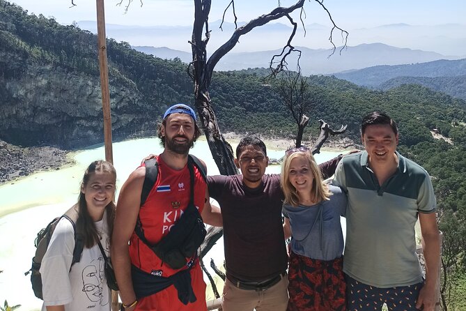 Bandung Tour Volcano, Hotsprings, Mud, Tea, Lunch all Included - White Crater and the walk up Patuha Mountain