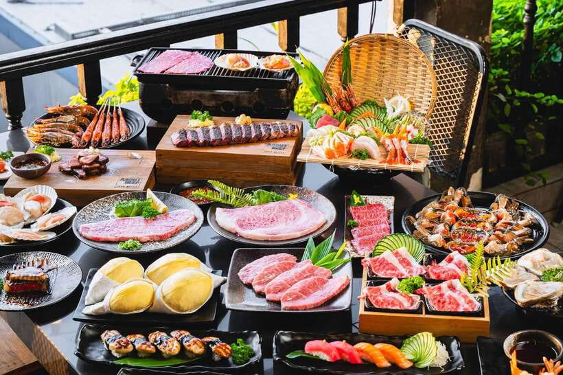 Bangkok: About Beef Lava Grill Buffet Package - Starting with lava-stone beef in Bangkok
