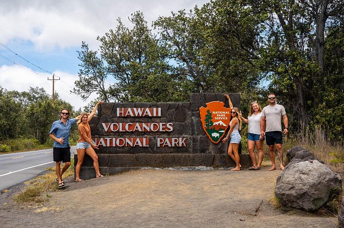 Big Island Private Tour Waipio Valley Volcanoes Waterfalls - Kilauea Iki: walking across an old lava lake