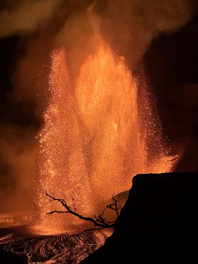 Big Island: Volcano, Black Sand Beach, Waterfall, with Lunch - Key points at a glance