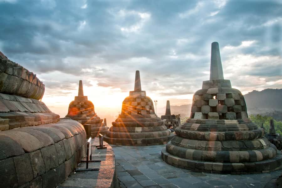 Borobudur Sunrise, Merapi Volcano & Prambanan Full Day Tour - Key points at a glance