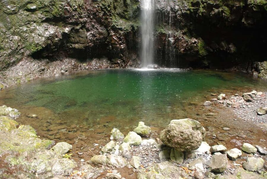 Caldeirão Verde: Levada Caldeirao Verde Hiking Transfer - The waterfall and lagoon reward the steady pace