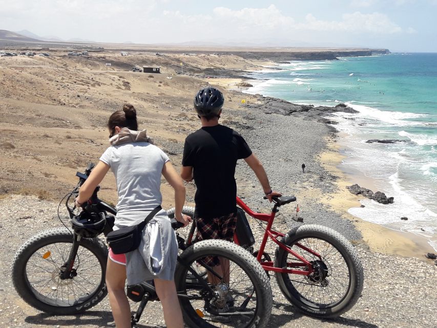 Caleta de Fuste/Corralejo: Guided E-Bike Tour & Crater Hike - A five-hour ride through Fuerteventura’s volcanic north