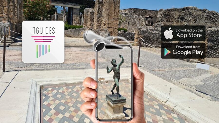 Campania: Pompei+Herculaneum+Vesuvius audio guide - The app is useful, but not perfectly polished