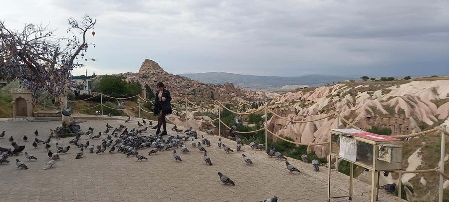Cappadocia: Derinkuyu, Selime, Nar Crater Lake & Ihlara Tour - Pigeon Valley, local tastes, and a slower finish