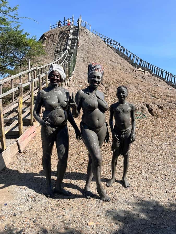 Cartagena: Totumo Mud Volcano with Bilingual Guide - Arena Beach Hotel adds a useful second half
