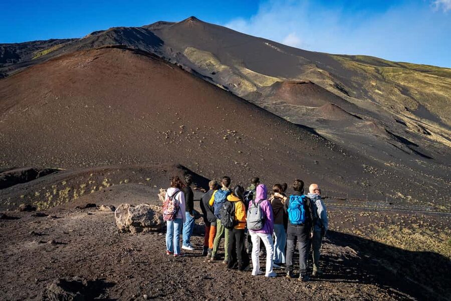 Catania: Amazing Etna Morning Tour with Pickup and Drop-Off - Monti Sartorius, old craters, and black volcanic ground