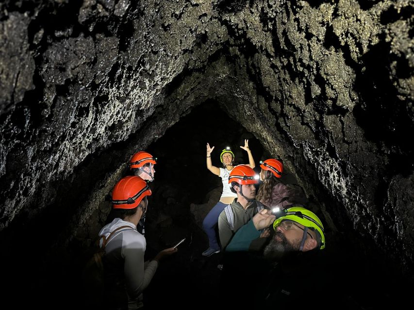 Catania: Etna Morning or Sunset Trek with Lava Tunnel & Gear - Walking among craters, lava flows, and Etna’s hardy plants
