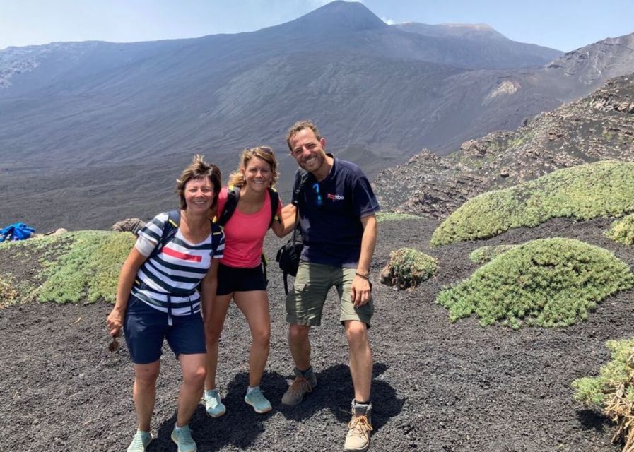 Catania: Guided Tour of Etna with Farm Visit & Food Tasting - Reaching Rifugio Sapienza at 1,920 meters