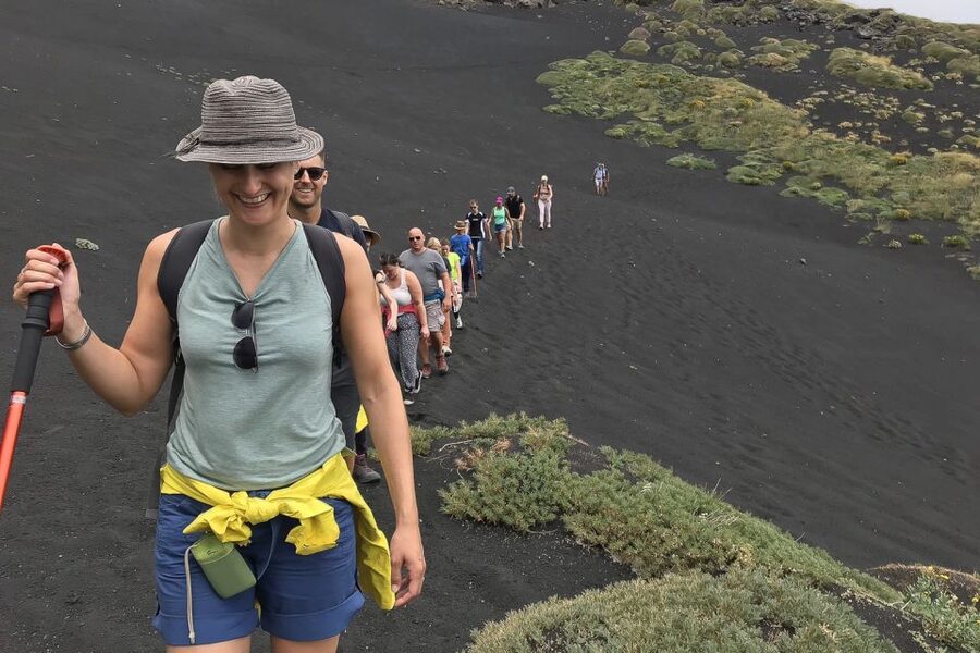 Catania: Mount Etna Adventurous Hiking Tour with Equipment - Valle del Bove and the high lunch stop