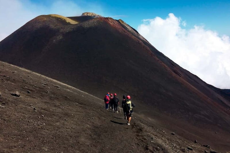 Catania: Mount Etna Adventurous Hiking Tour with Equipment - From Catania to the mountain at 8:30 AM