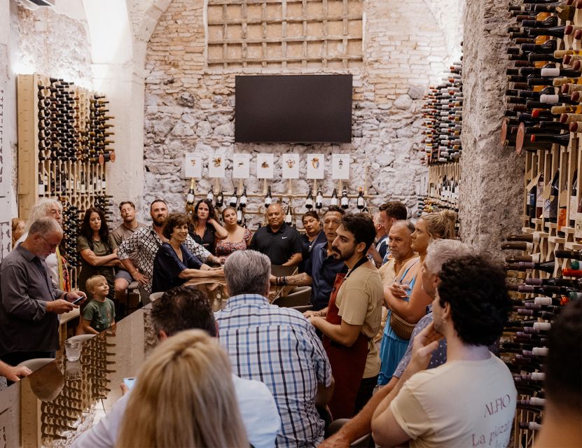 Catania: Volcanic Wine Tasting in a Metropolitan Market - The sommelier can make or break the evening