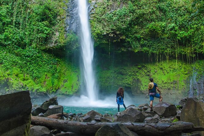 Combo Arenal : Suspension Bridges + Hot Springs + Fortune Falls - Arenal Hanging Bridges above the forest