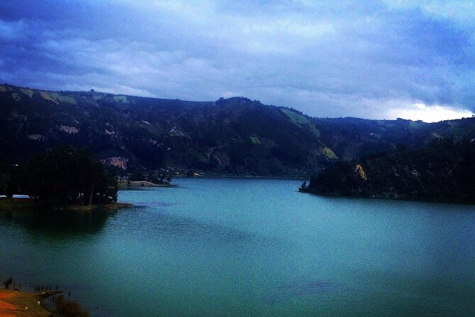 Day Trip To Wonderful Crater Lake of Wenchi & Ancient Church - First sight of the lake inside an extinct volcano