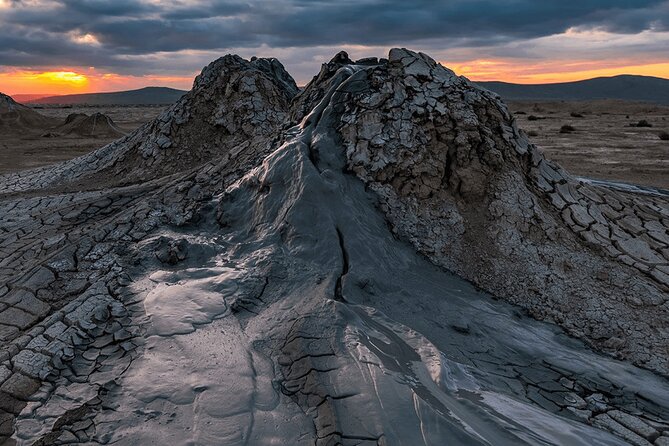 Discover Gobustan and Absheron History, Mud Volcanoes and Nature - Yanar Dag explains the Land of Fire nickname