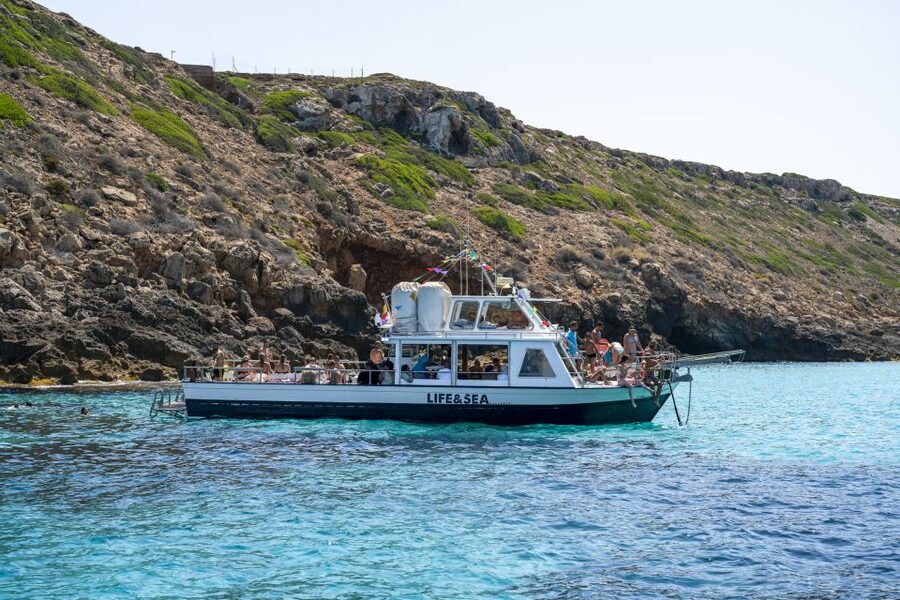 El Arenal, Mallorca: Bay of Palma Boat Tour with Snorkeling - From Playa del Arenal toward Cala Vella and Cap Rocat