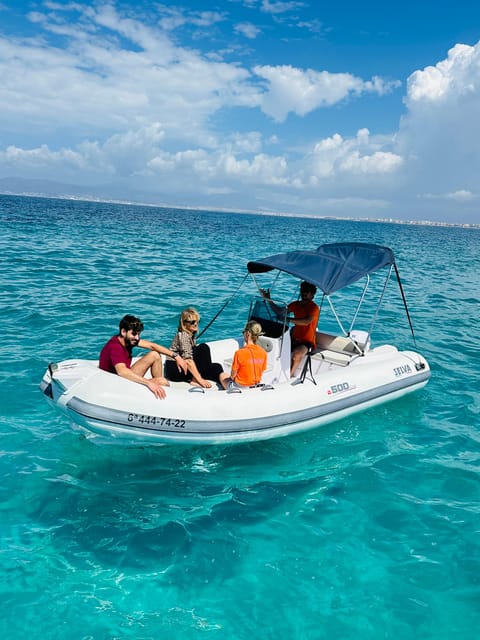 El Arenal: Private Mallorca Boat Rental (No License Needed) - Cala Blava and the first stretch of coast